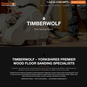 Timberwolf Floors Website