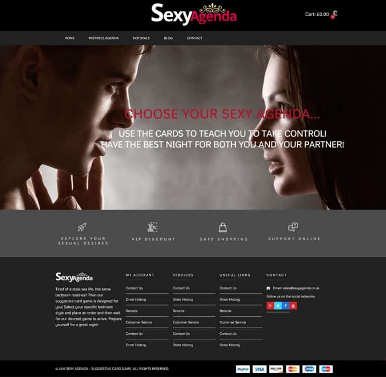 Sexy Agenda Whole Website