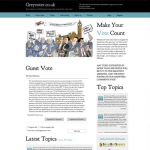 Grey Voter Forum Website